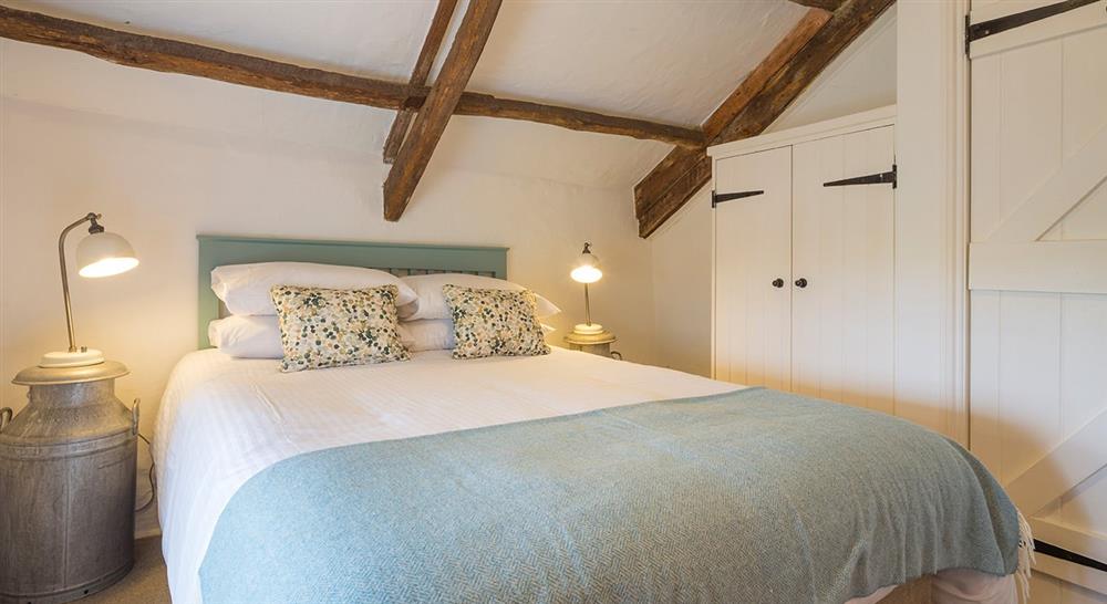 The bedroom at Triggabrowne Dairy Cottage in Lanteglos-by-fowey, Cornwall