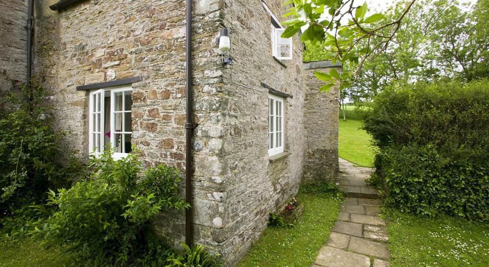 The exterior of Triggabrowne Dairy Cottage, Cornwall
