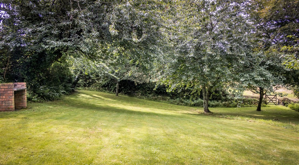 The garden at Triggabrowne Meadow Cottage in Lanteglos-by-fowey, Cornwall