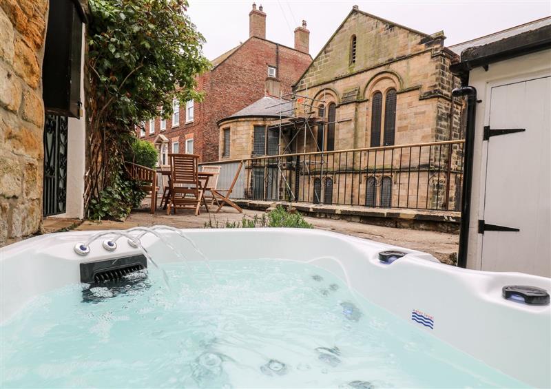 There is a swimming pool at Trillo House, Whitby