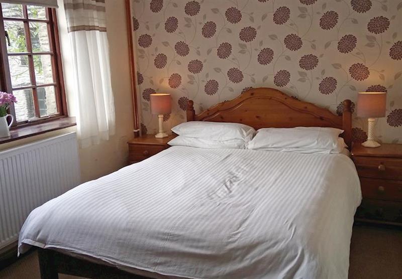 Double bedroom in a Manor Cottage at Trimstone Cottages in Trimstone, North Devon