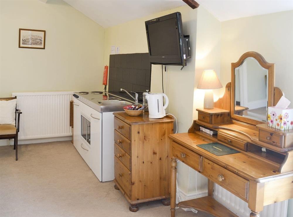 Compact kitchen area at Croyde, 