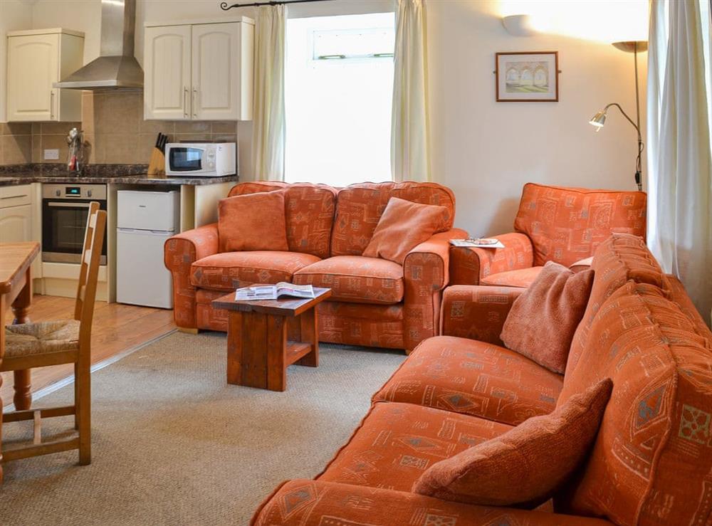 Spacious living area at Granary, 