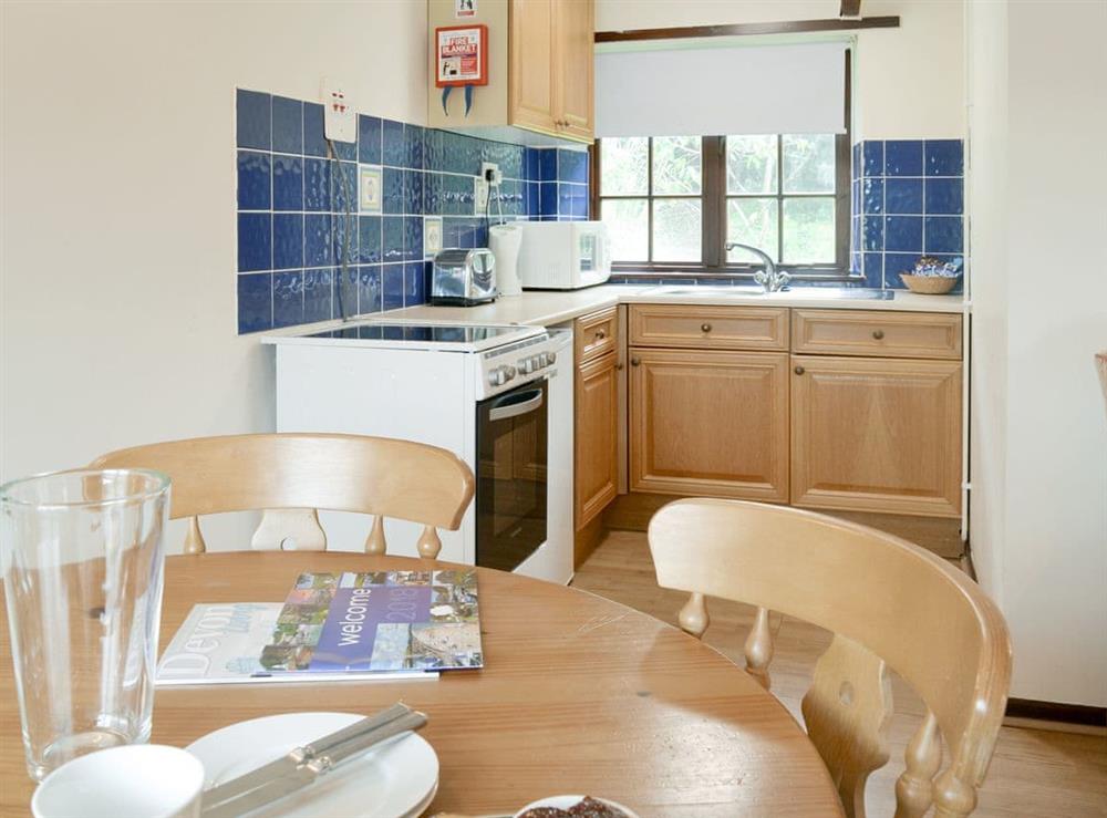 Well-equipped fitted kitchen at Manor Cottage, 