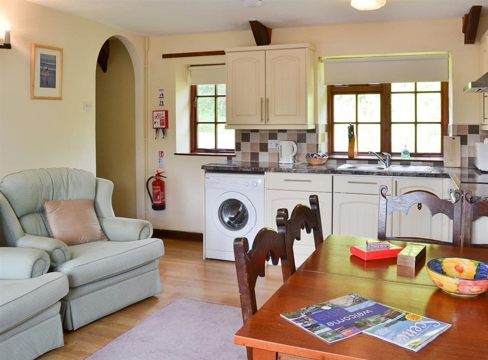 Cosy and comfortable living area at Mill Cottage, 