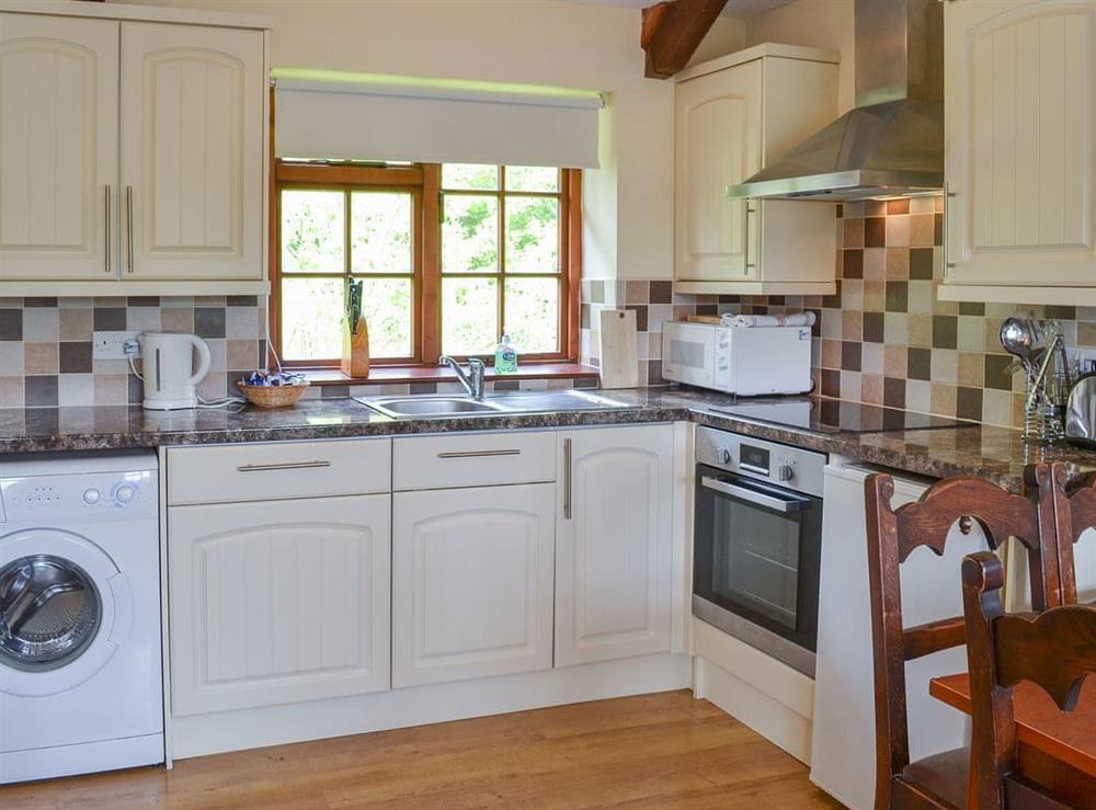 Well-appointed kitchen at Mill Cottage, 