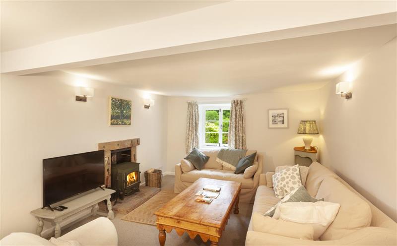 Enjoy the living room at Trinity Cottage, Roadwater