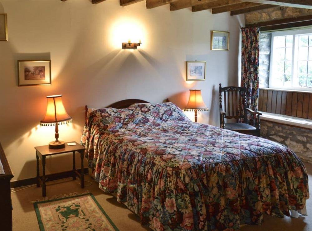 Double bedroom at Tripps Farm in Alweston, near Sherborne, Dorset