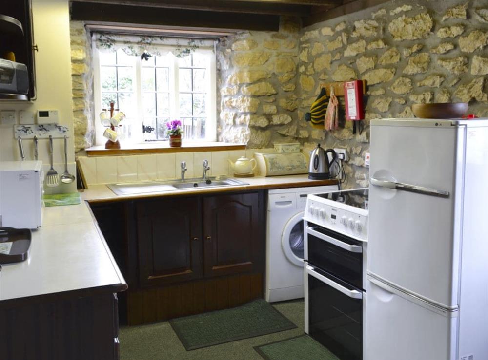 Kitchen at Tripps Farm in Alweston, near Sherborne, Dorset