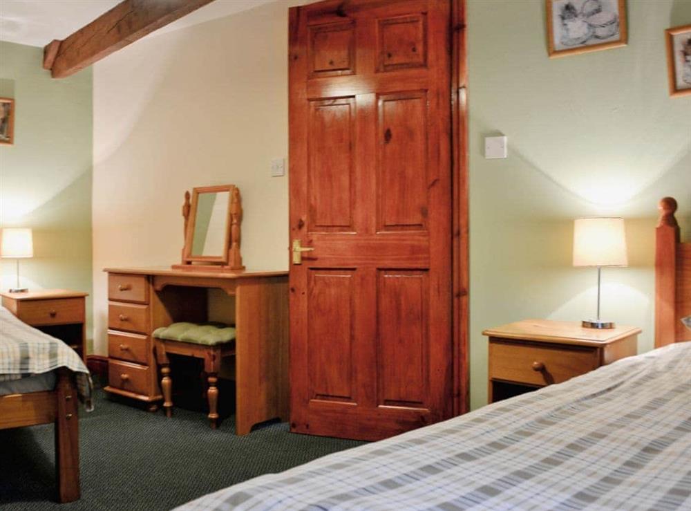 Twin bedroom at Whortleberry Cottage, 
