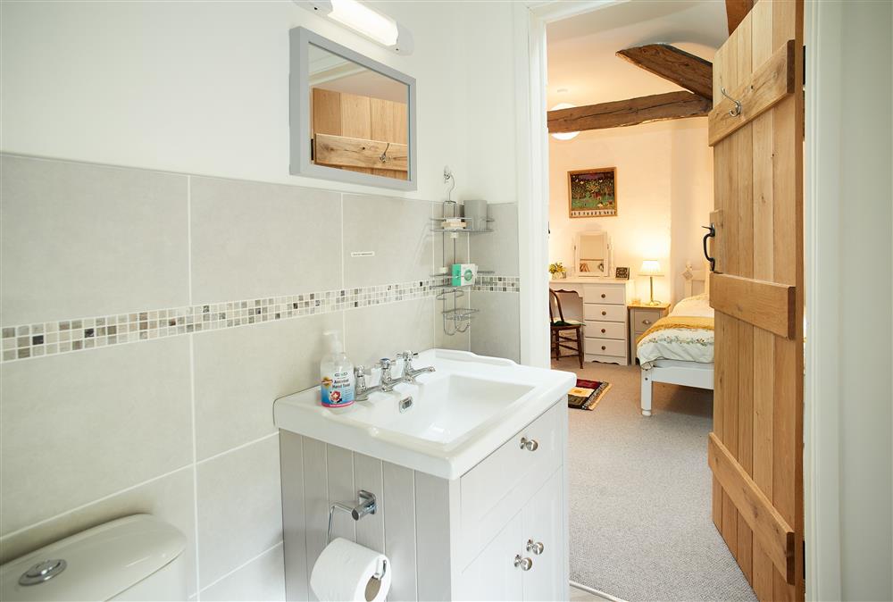 En-suite shower room to bedroom two (photo 2) at Troedrhiwfawr, Aberystwyth