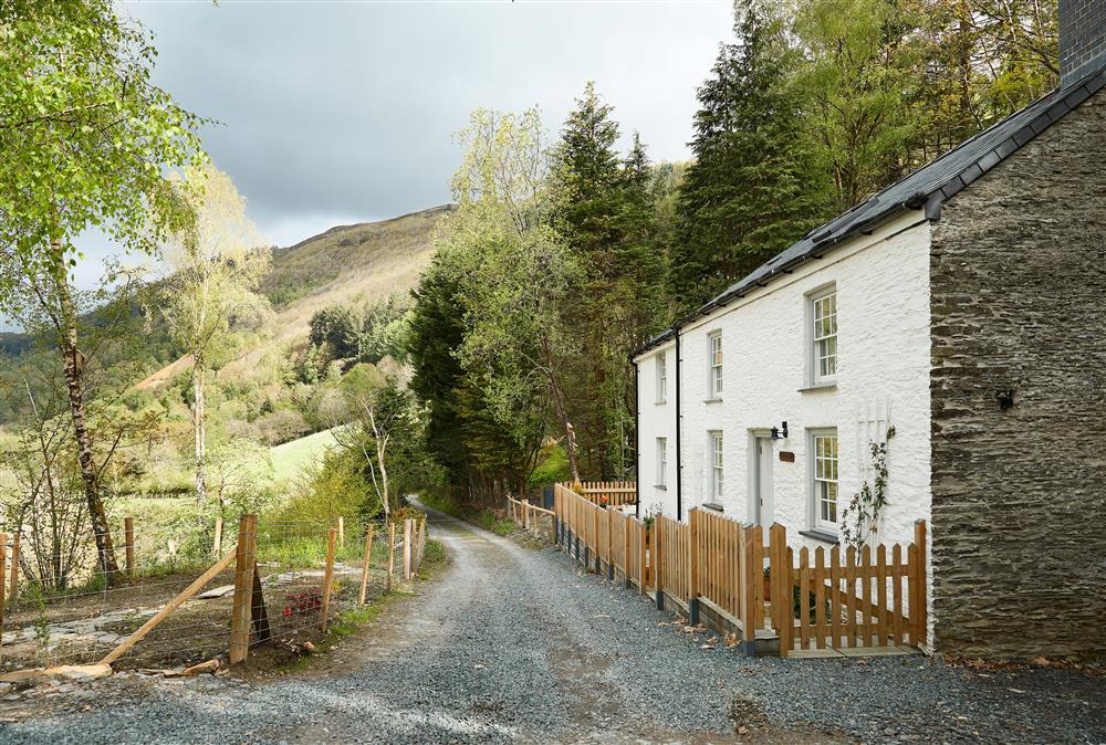 Troedrhiwfawr is a charming, tranquil cottage set among the trees in rural Wales