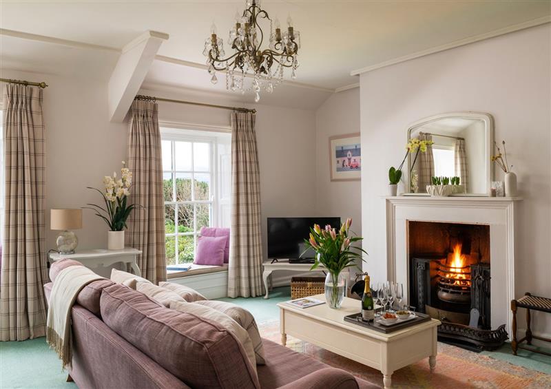 Relax in the living area at Tros Yr Afon, Beaumaris