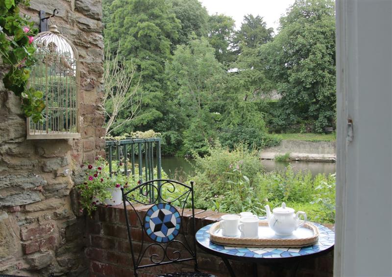 Outside Troutbeck Cottage