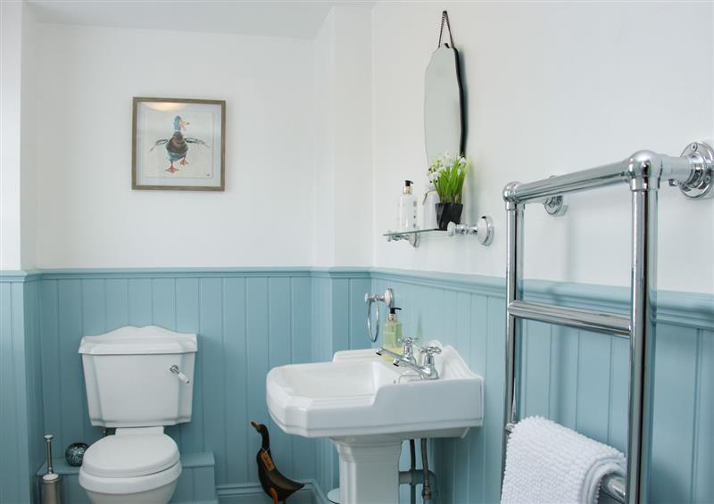 This is the bathroom at Troutbeck Cottage, Ludlow