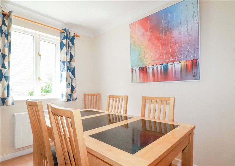 The dining room at Trouts Reach, Goldenbank near Budock Water