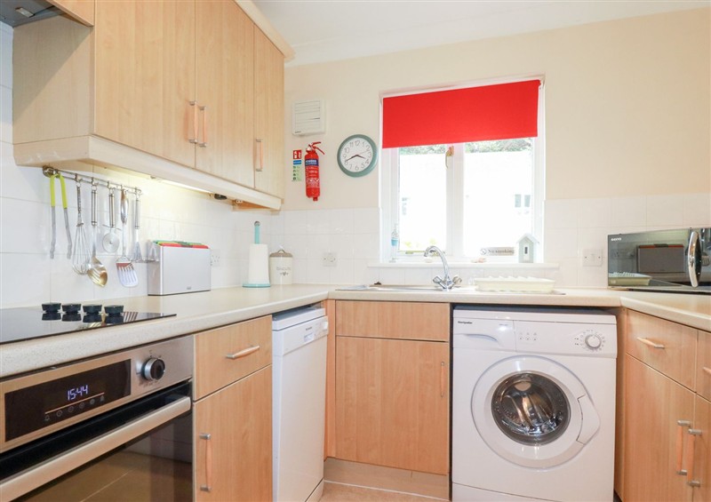 The kitchen at Trouts Reach, Goldenbank near Budock Water