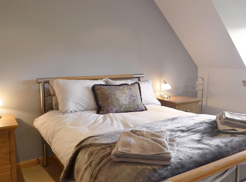Double bedroom at Truim Cottage in Dalwhinnie, Inverness-Shire