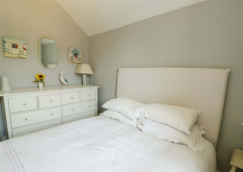 One of the bedrooms at Trwst Y Don, Rhosneigr