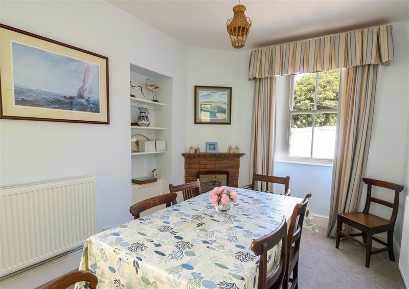 The dining room at Trwst Y Don, Rhosneigr