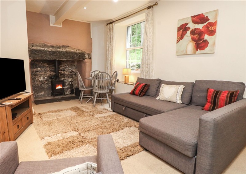 Relax in the living area at Tryfan Cottage, Nant Gwynant