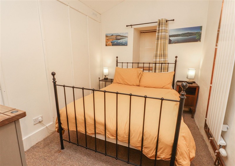 This is the bedroom at Tryfan Cottage, Nant Gwynant