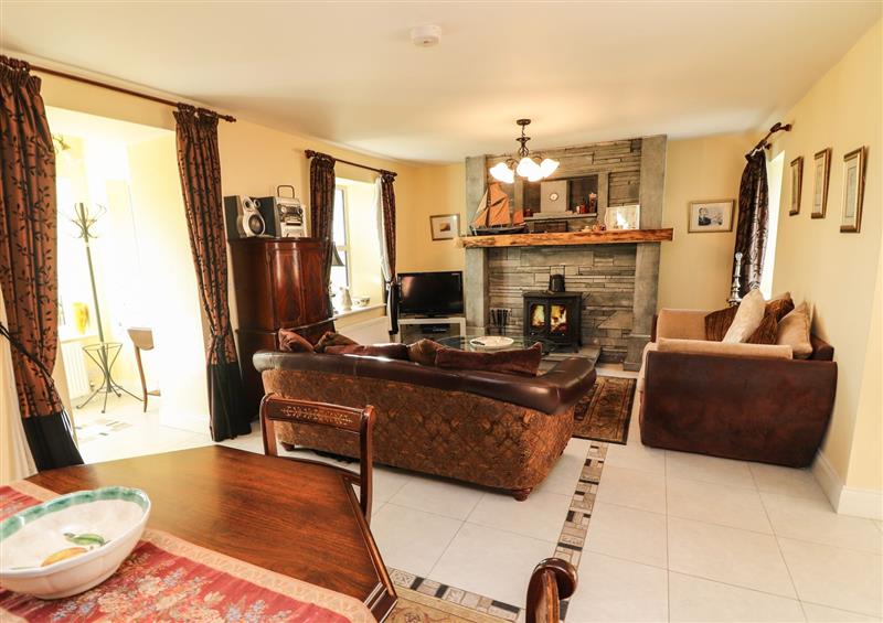 Relax in the living area at Tubrid Cottage, Kenmare
