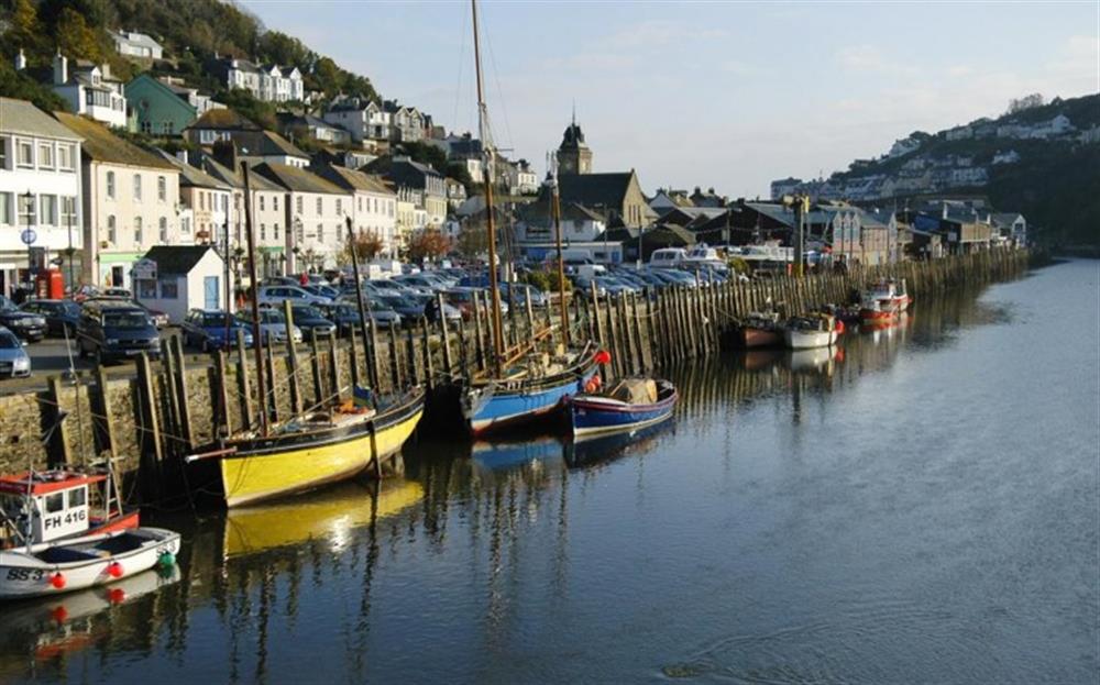 Looe harbour at Tuc Tin Cottage in Looe