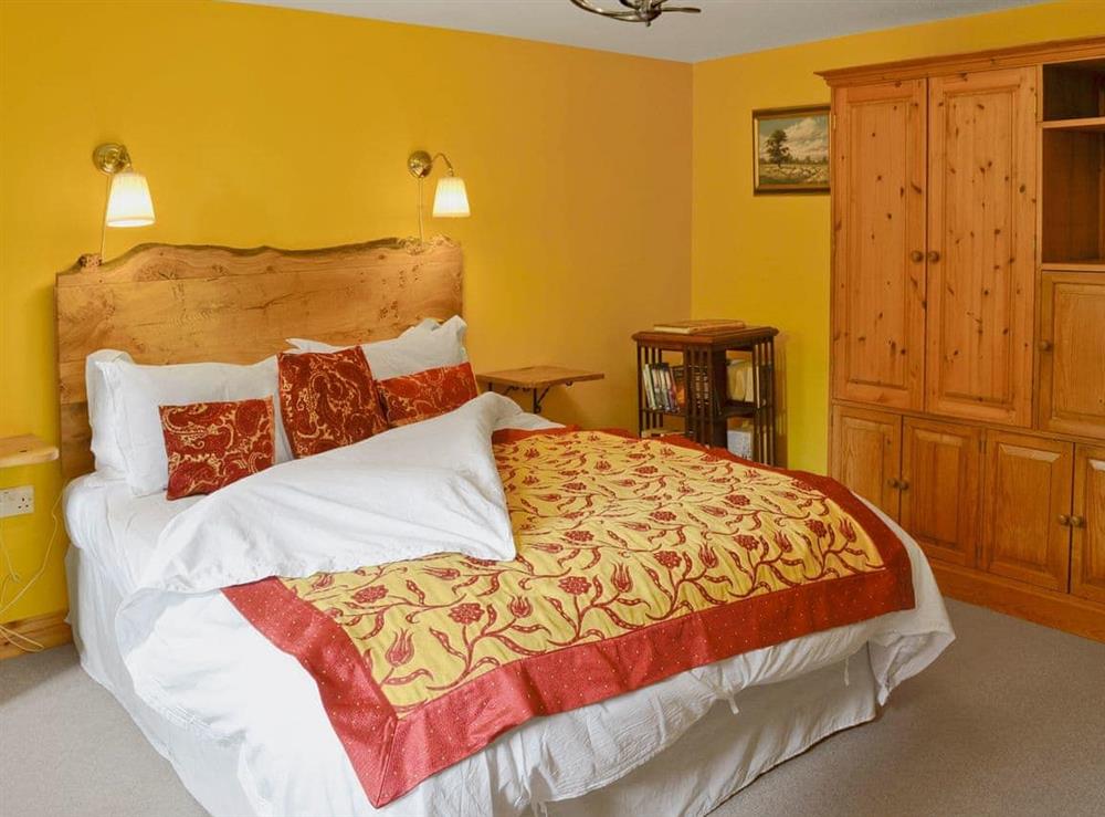 Double bedroom at Tucked Away in Linkinhorne, near Callington, Cornwall