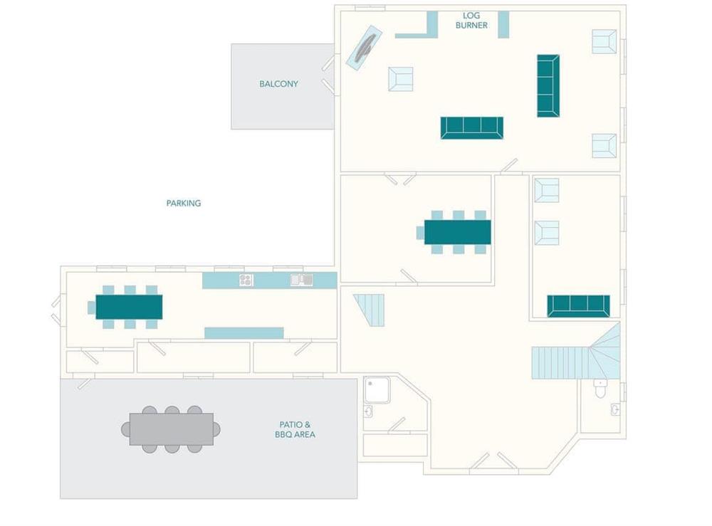 Tuckenhay Mill House Floor Plan - Ground Floor