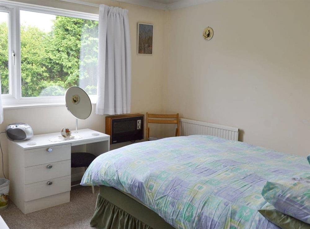 Comfortable double bedroom at Tucstan in Constantine, near Falmouth, Cornwall
