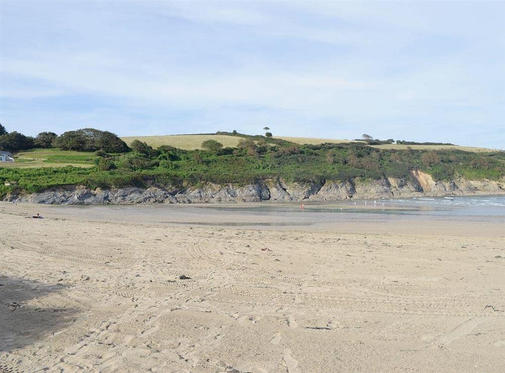Maenporth Beach at Tucstan in Constantine, near Falmouth, Cornwall