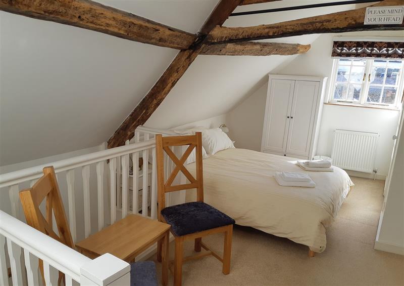 One of the 3 bedrooms at Tudor Cottage, Lyme Regis