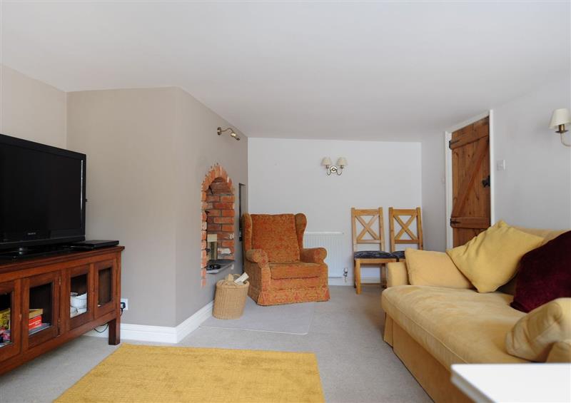 Relax in the living area at Tudor Cottage, Lyme Regis