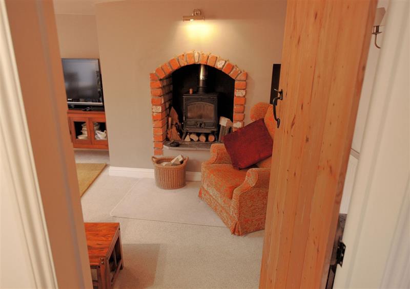 The living area at Tudor Cottage, Lyme Regis