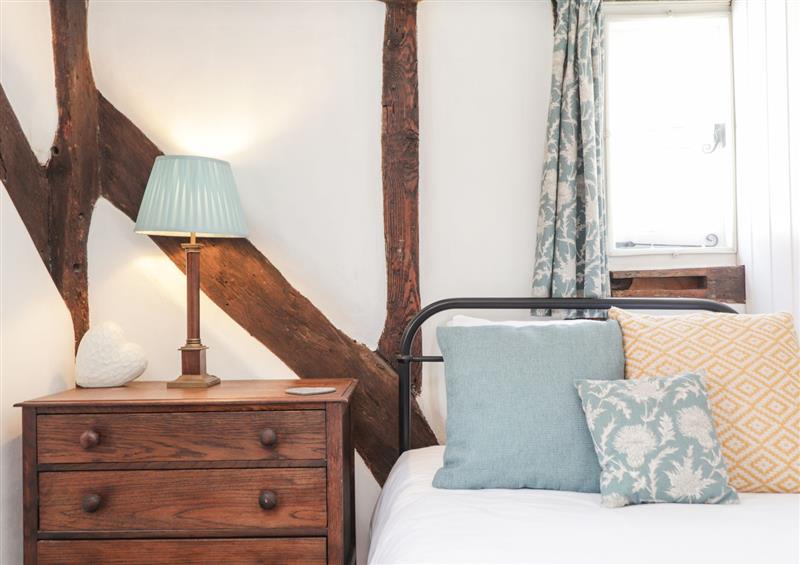 One of the bedrooms at Tudor Cottage, Sandwich
