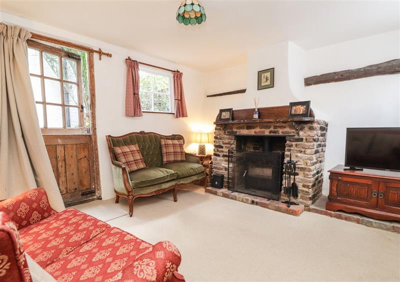 The living area at Tudor Cottage, Sandwich