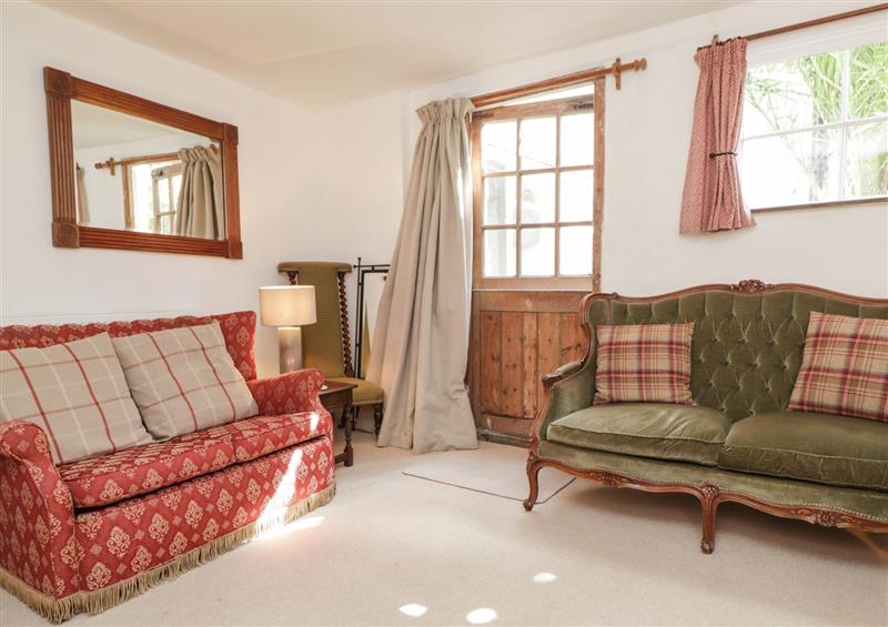 The living room at Tudor Cottage, Sandwich