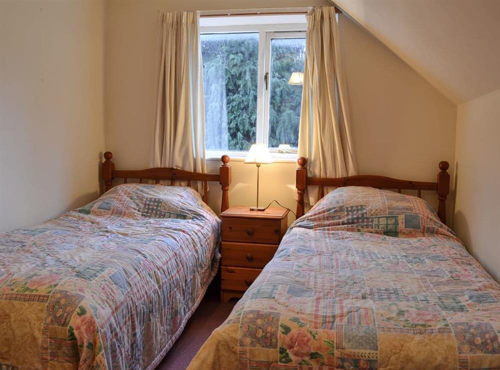 Twin bedroom at Tudor House in Easingwold, near York, North Yorkshire