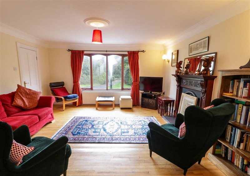 Enjoy the living room at Tudor Lodge, Bryansford near Newcastle