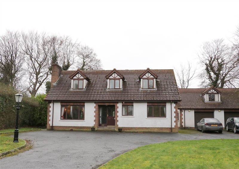 Outside at Tudor Lodge, Bryansford near Newcastle