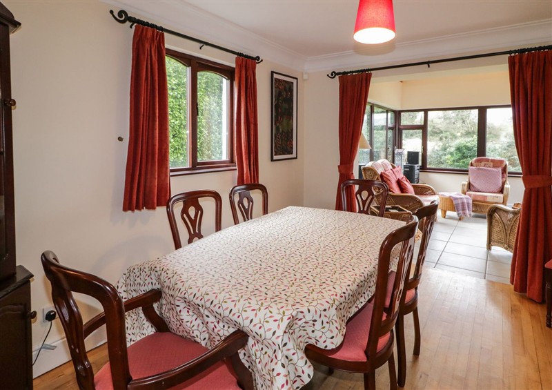 The dining room at Tudor Lodge, Bryansford near Newcastle