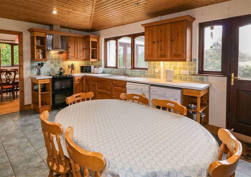 This is the kitchen at Tudor Lodge, Bryansford near Newcastle
