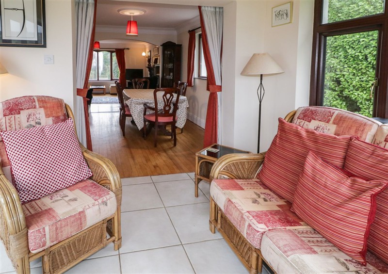 This is the living room at Tudor Lodge, Bryansford near Newcastle