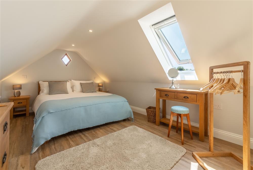 Bedroom with 6’ superking bed at Tudor Rose, Aylsham