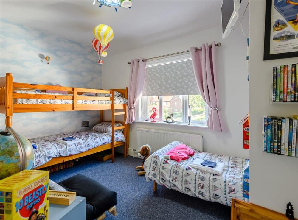 Bunk bedroom at Telford Lodge, 