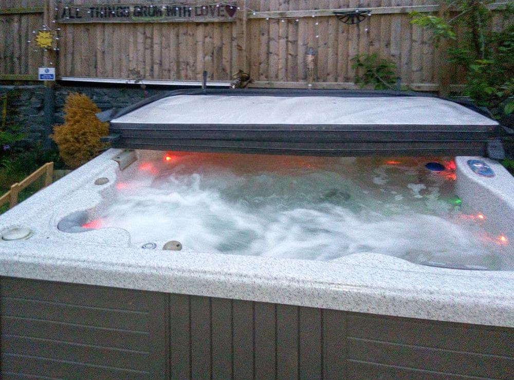 Hot tub (photo 2) at Telford Lodge, 