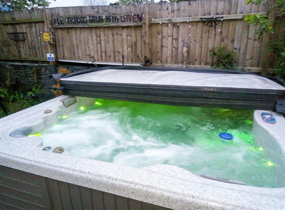 Hot tub (photo 3) at Telford Lodge, 