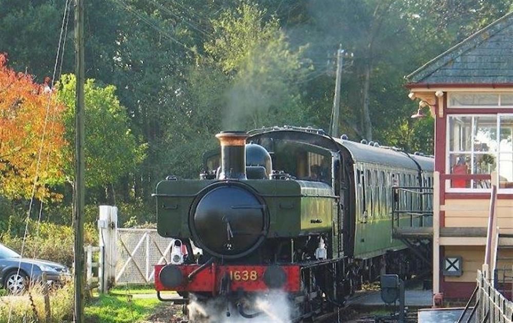 Steam trains at Wittersham Road Station with trips to Bodiam Castle at Tufton Croft, Wittersham