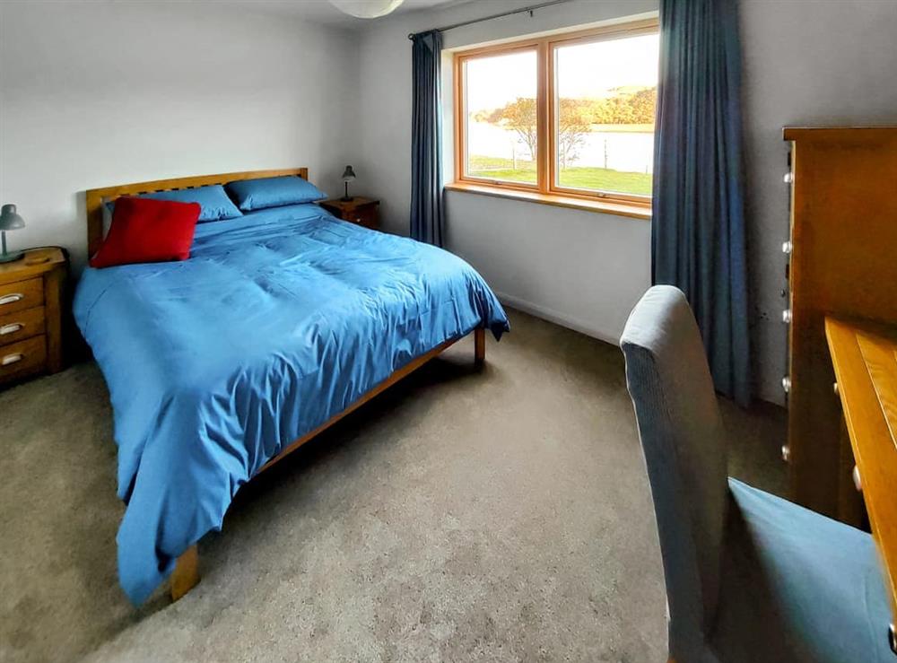 Double bedroom at Tulamain in Ardfern, Argyll